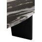 Mesa de centro em mármore preto e cinzento 90x90x30 cm Mesa de centro em mármore preto e cinzento 90x90x30 cm
