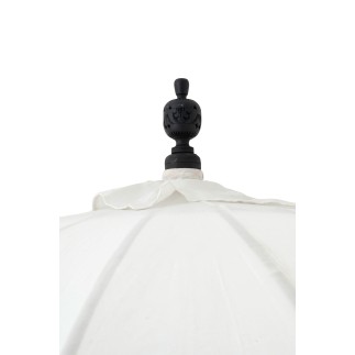 Ombrellone in tela grezza 180x180x260 cm