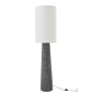 Lampadaire en fibre de verre noir et blanc 35.5x35.5x165 cm Lampadaire en fibre de verre noir et blanc 35.5x35.5x165 cm