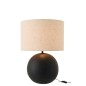 Lampe de table en céramique noire 43x43x62 cm Lampe de table en céramique noire 43x43x62 cm