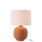 Lampe de table en céramique marron 38x38x57 cm