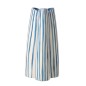 Vase ligne bleue en céramique blanche 44.5x42x55.7 cm Vase ligne bleue en céramique blanche 44.5x42x55.7 cm