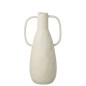 Vaso de cerâmica branco quebrado 21,5 x 15,5 x 41 cm Vaso de cerâmica branco quebrado 21,5 x 15,5 x 41 cm