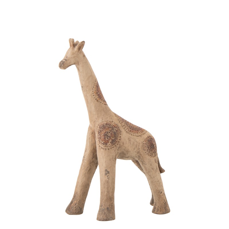 Giraffa in poliresina beige 60x23x90 cm Giraffa in poliresina beige 60x23x90 cm