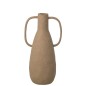 Vaso de cerâmica bege 21,5 x 15,5 x 41 cm Vaso de cerâmica bege 21,5 x 15,5 x 41 cm