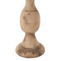 Table d’appoint antique en polyrésine beige 41x41x58 cm Table d’appoint antique en polyrésine beige 41x41x58 cm