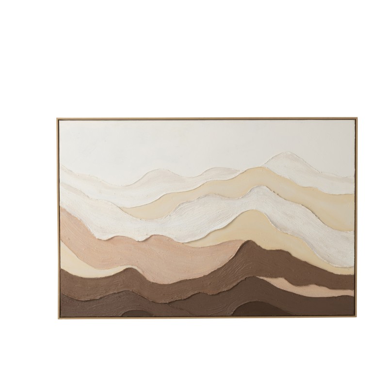 Vernice decorativa acrilica beige 122,5x4,5x82,5 cm Vernice decorativa acrilica beige 122,5x4,5x82,5 cm