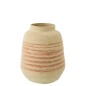 Cesto em junco marinho bege 23x23x29 cm Cesto em junco marinho bege 23x23x29 cm