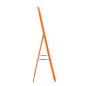 Espelho retangular com base em madeira laranja 80x7x180 cm Espelho retangular com base em madeira laranja 80x7x180 cm