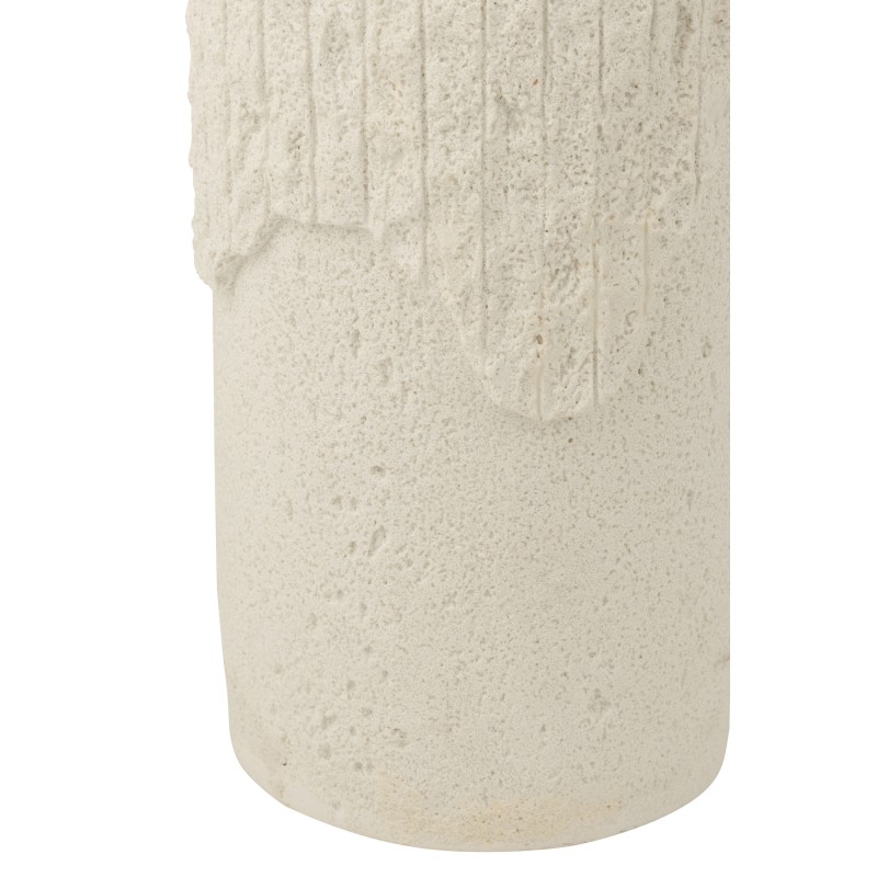 Base in poliresina bianca 25x25x60 cm Base in poliresina bianca 25x25x60 cm