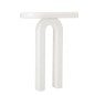 Console in legno bianco 120x35x80 cm Console in legno bianco 120x35x80 cm