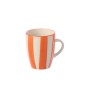 Mug en céramique orange 11.3x8.5x10.2 cm Mug en céramique orange 11.3x8.5x10.2 cm