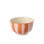 Cuenco de cerámica naranja 14 x 14 x 8,4 cm Cuenco de cerámica naranja 14 x 14 x 8,4 cm