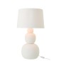 Lampe de table en céramique blanc 38x38x67 cm Lampe de table en céramique blanc 38x38x67 cm
