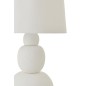 Lampe de table en céramique blanc 38x38x67 cm Lampe de table en céramique blanc 38x38x67 cm