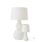 Lampe de table en céramique blanc 38x38x67 cm Lampe de table en céramique blanc 38x38x67 cm