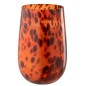 Vela 230H em vidro laranja 20x20x32,5 cm Vela 230H em vidro laranja 20x20x32,5 cm