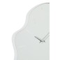 Reloj irregular de cristal blanco 55 x 3 x 64,5 cm Reloj irregular de cristal blanco 55 x 3 x 64,5 cm
