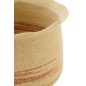 Conjunto de 2 cestos em junco marinho bege 53x53x52 cm