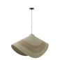 Soffitto in giunco marrone chiaro 100x100x40 cm Soffitto in giunco marrone chiaro 100x100x40 cm