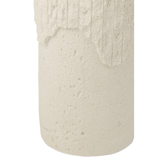 Base de poliresina blanca 35 x 35 x 90 cm