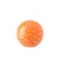 Presse-papier balle en verre orange 10x10x10 cm Presse-papier balle en verre orange 10x10x10 cm