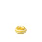Posacenere in ceramica giallo 11x11x5 cm Posacenere in ceramica giallo 11x11x5 cm