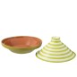 Piatto tajine in ceramica verde chiaro 20x20x28 cm Piatto tajine in ceramica verde chiaro 20x20x28 cm