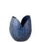 Vase en céramique bleu 28x27.5x30 cm Vase en céramique bleu 28x27.5x30 cm