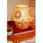 Mesa de jardín trípode de metal naranja 70 x 70 x 72 cm Mesa de jardín trípode de metal naranja 70 x 70 x 72 cm
