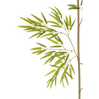 Branche de bambou artificiel en bois vert 40x40x220 cm
