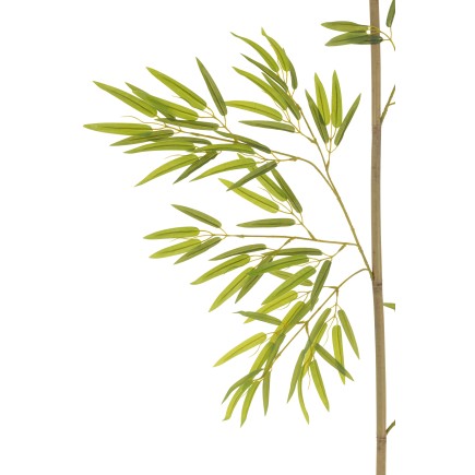 Branche de bambou artificiel en bois vert 40x40x220 cm