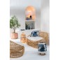Cadeira com almofada em rattan natural bege 79x84x67 cm Cadeira com almofada em rattan natural bege 79x84x67 cm