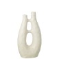 Vase en céramique blanc cassé 22x11x41 cm Vase en céramique blanc cassé 22x11x41 cm