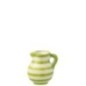 Lattiera in ceramica verde chiaro 12x12x13 cm Lattiera in ceramica verde chiaro 12x12x13 cm