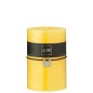 Bougie cylindrique 95h en paraffine jaune 10x10x15 cm