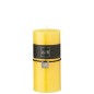 Bougie cylindrique 52h en paraffine jaune 7x7x15 cm