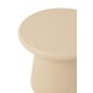 Mesa de centro em contraplacado bege 51x51x46 cm Mesa de centro em contraplacado bege 51x51x46 cm