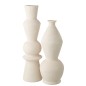 Vase en céramique blanc 23x23x59 cm Vase en céramique blanc 23x23x59 cm