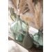 Vase dame jeanne en verre vert 27x27x42.5 cm Vase dame jeanne en verre vert 27x27x42.5 cm