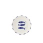 Piatto rotondo in ceramica blu 25x25x6 cm Piatto rotondo in ceramica blu 25x25x6 cm