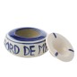Posacenere da mare in ceramica blu 14x14x7 cm Posacenere da mare in ceramica blu 14x14x7 cm