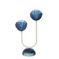 Lampe de table led en métal bleu 20x10.5x32 cm Lampe de table led en métal bleu 20x10.5x32 cm