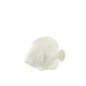 Pescado plano de poliresina blanco 20 x 9,5 x 16 cm Pescado plano de poliresina blanco 20 x 9,5 x 16 cm