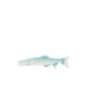 Décoration murale poisson en métal bleu clair 59x3.8x48.2 cm Décoration murale poisson en métal bleu clair 59x3.8x48.2 cm