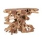 Console en bois de teck beige 120x40x80 cm Console en bois de teck beige 120x40x80 cm