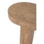 Consola de madera de mango natural 152 x 41 x 76 cm Consola de madera de mango natural 152 x 41 x 76 cm