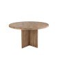 Table à manger en bois de manguier naturel 150x76x150 cm