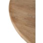 Table à manger en bois de manguier naturel 150x76x150 cm