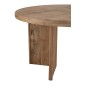 Table à manger en bois de manguier naturel 150x76x150 cm
